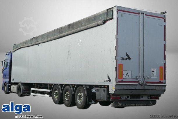 Semitilhenger med walking floor STAS S300ZX, 92m³, 10mm Boden, Funk, Wabco-Smartboard