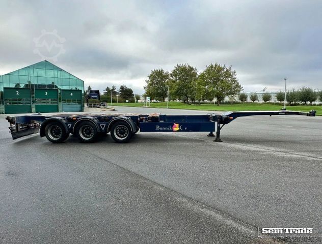 Swap body semitrailer Burg BPO 15-27 CCXHX BPW AXLES DISC BRAKES 40 FT
