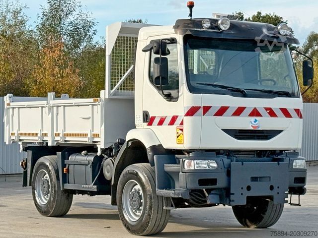 Kipper LKW RENAULT MIDLUM 210 DCI* KIPPER 3,60m * 4x4