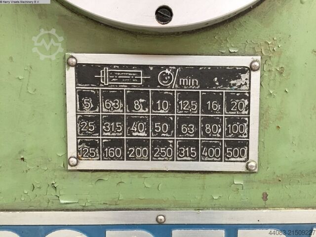 Centrinė tekinimo ir veleno tekinimo staklės POREBA TR 135/6M