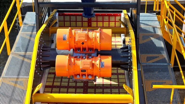 Avvattningsmaskin FABO DEWATERING SCREEN DSHC-1640 Dewatering Screen Machine