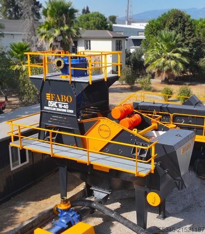 Avvattningsmaskin FABO DEWATERING SCREEN DSHC-1640 Dewatering Screen Machine