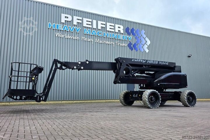 Kuormaaja Niftylift HR28 HR28 HYBRID 4x4 MK2 Hybrid, 4x4 Drive, 28m Wo