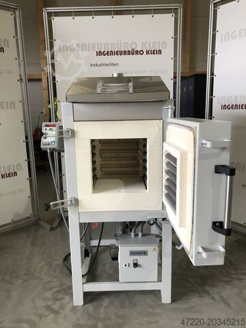 Four à chambre 1300°C, 60 litres, hotte d'extraction ROHDE LS 60/13 mit Bentrup Regler