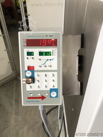 Four à chambre 1300°C, 60 litres, hotte d'extraction ROHDE LS 60/13 mit Bentrup Regler