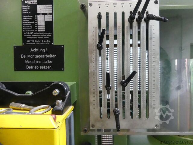 Hydraulic press Lauffer RPT100