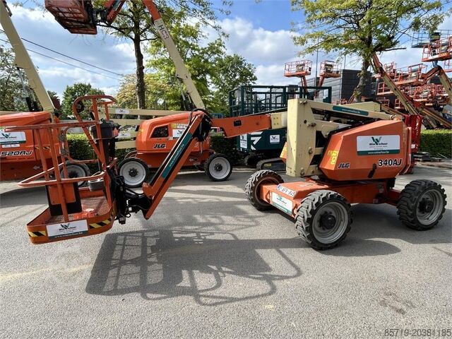 Съчленена телескопична работна платформа JLG 340AJ (4972)