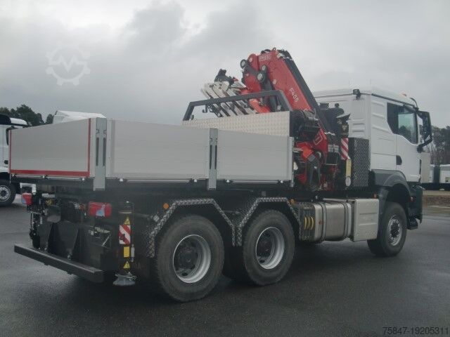 Štandardný ťahač MAN TGS 33.470 BB 6x6 Fassi Kran F455RA 2.26