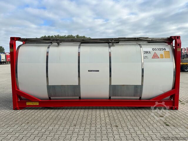 Gámli Van Hool 20FT  24.900L / 2 comp (2x 12.450L) / UN PORTAB...