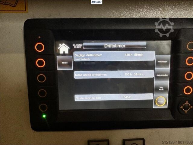 مصنع الفرز Terra Select W80 Vindsikt
