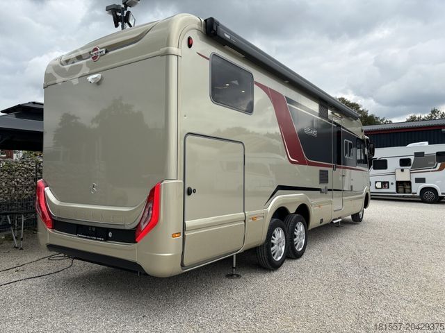 Integrated camper BÜRSTNER Elegance I 910 G Hubstützen, Klima, TV/SAT