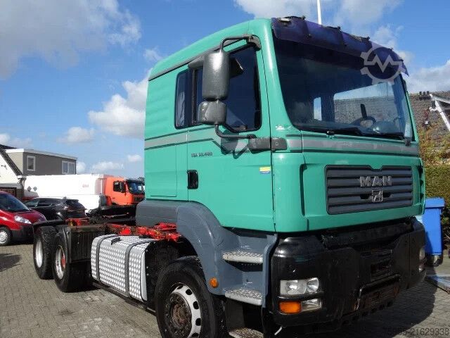 חובה כבדה MAN TGA 33.480 6X4 STEEL SPRINGS MANUAL GEARBOX,AIR...
