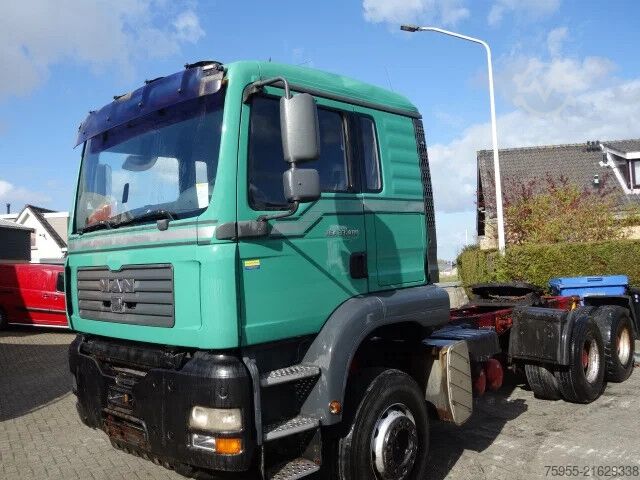 חובה כבדה MAN TGA 33.480 6X4 STEEL SPRINGS MANUAL GEARBOX,AIR...
