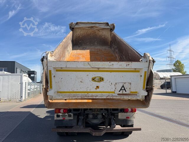 Trostani kiperski kamion MERCEDES-BENZ Arocs 4143 8X4/ 3S Kipper Meiller 41t RETARDER