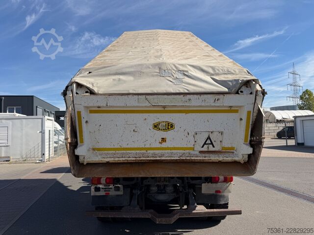 Trostani kiperski kamion MERCEDES-BENZ Arocs 4143 8X4/ 3S Kipper Meiller 41t RETARDER