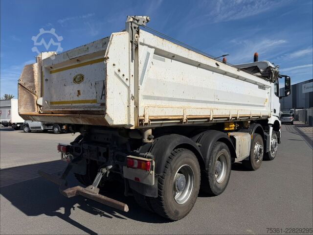 Trostani kiperski kamion MERCEDES-BENZ Arocs 4143 8X4/ 3S Kipper Meiller 41t RETARDER