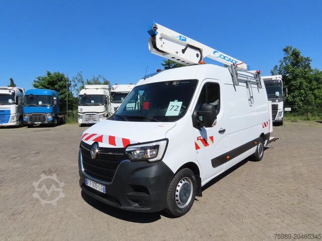 리프팅 플랫폼 Renault Master 10,5 m, 3 seats, 3500 kg, euro6