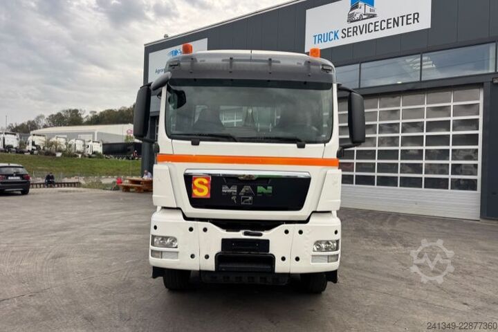 Camion benne à bras amovible MAN TGS 35.480 8x4 Hiab 26T