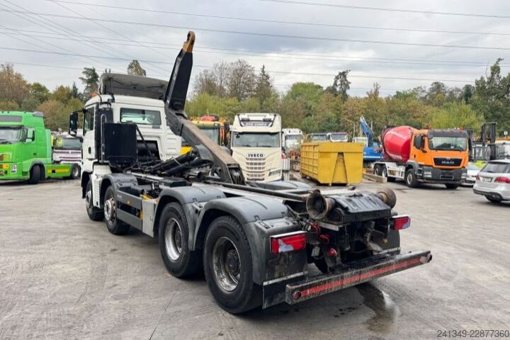 Camion benne à bras amovible MAN TGS 35.480 8x4 Hiab 26T