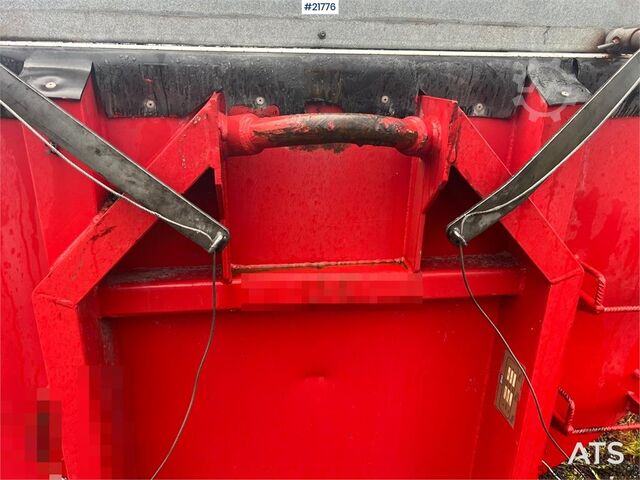 İnşaat makinesi BFAB asphalt tank w/ manual canopy