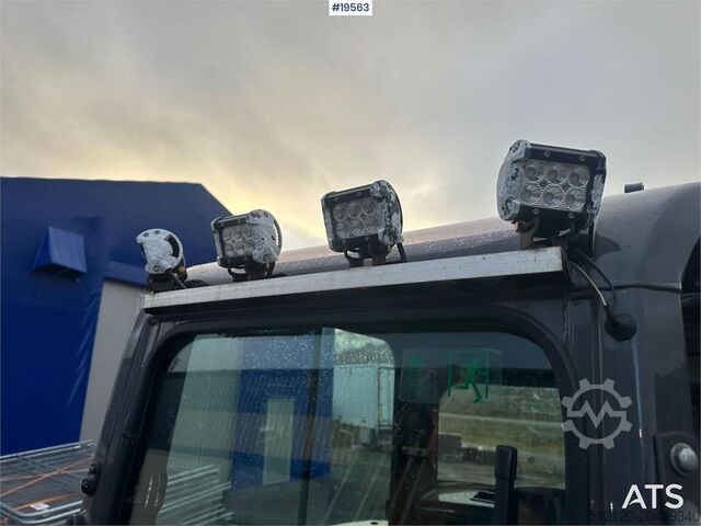 Paletli ekskavatör CASE CX50B excavator w/rototilt, hammer, grapple and 3