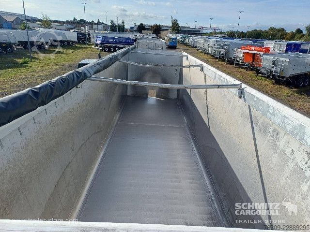 Tipper semitrailer Schmitz Cargobull Kipper Alukastenmulde 52m³