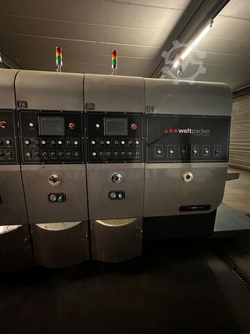 Máquina de embalagem de cartão De Pack High Speed Servo No Pressing Aut 