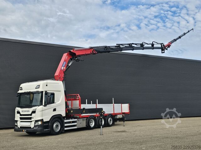 Camión grúa Scania G500 8x4/4 / HMF 50 tm + JIB + WINCH