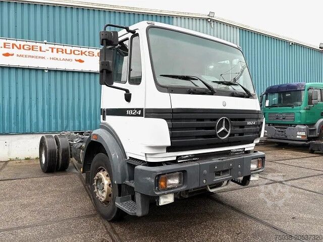 Chassis with cab Mercedes-Benz SK 1824 K (ONLY 226.000 KM!) 4x2 FULL STEEL CHA...