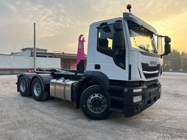 Roll-off tipper truck IVECO IVECO STRALIS 460 X-WAY SCARRABILE 6X4