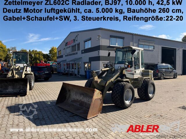 Radlader Zettelmeyer ZL602C 42,5 kW Breitreifen