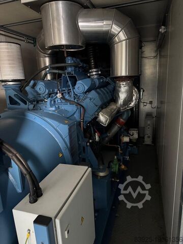 Generador de energía de emergencia Notstromaggregat MTU 1000 KVA MTU 1000 KVA Stromaggregat NEA