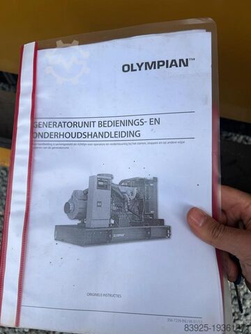 Генератор аварийного питания Notstromaggregat Olympian 700 KVA Perkins Stromaggregat 700 KVA