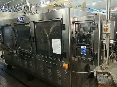 Şişe yıkama makinesi, dıştan kurutuculu Cames Typ WD/ 12