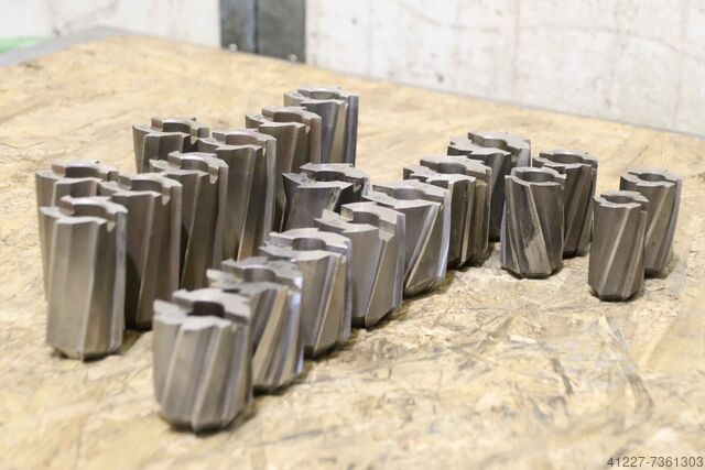 Aufsteckreibahlen 20 Stück verschiedene Ø 31,5 bis 54,5 mm