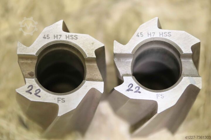 Aufsteckreibahlen 20 Stück verschiedene Ø 31,5 bis 54,5 mm