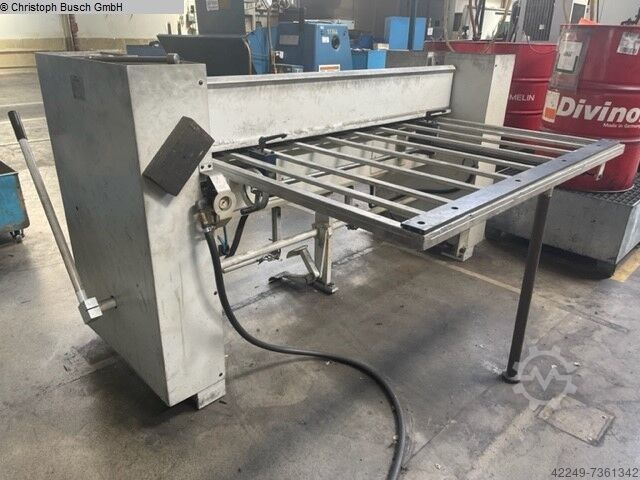 Schwenkbiegemaschine SCHRÖDER AKV 1500/2,5
