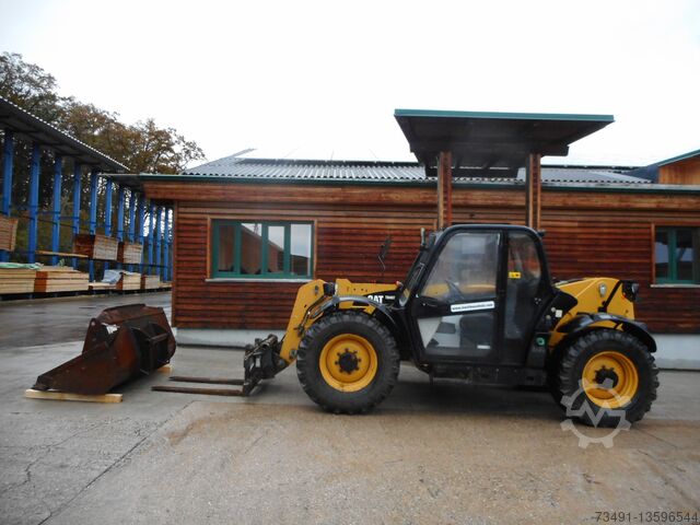Caterpillar TH407AG ( 3,7t - 7,3m ) Manitou SW! 