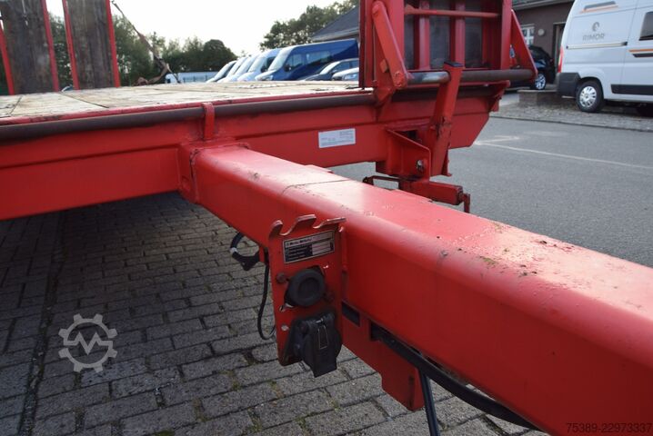 Matala lavetti perävaunu Müller-Mitteltal Tandem Tieflader Rampen 10000KG TÜV   HU NEU