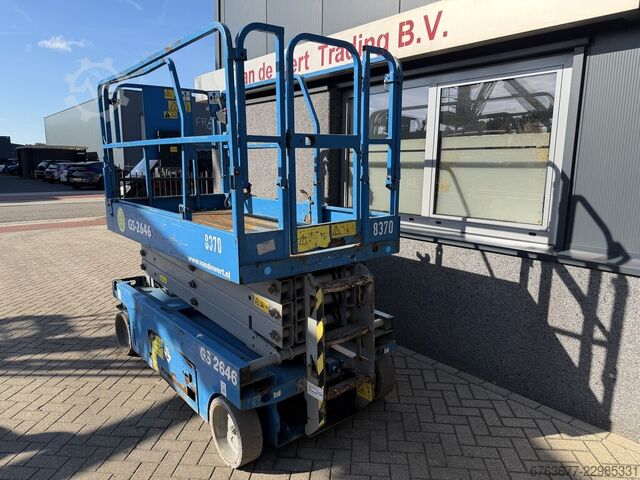 Genie GS - 2646 Nožnicová plošina / Pracovná plošina / Nožnicový zdvih 10 m pracovná výška Elektrick GENIE GS - 2646  SchaarHoogwerker / Arbeitsbuhne / Scicc