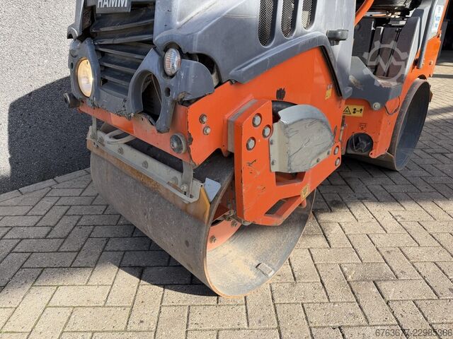 Hamm HD 8 VV Rouleau compacteur / Rouleau de route / Cylindre tandem 2019 Kubota Diesel HAMM HD 8 VV Trilwals / Road Roller / Tandemwalze 2019