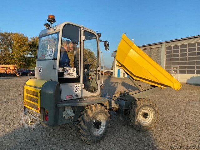 Andre WACKER Neuson, Dumper, Kabine, Straßenzulassung, 1,75m³