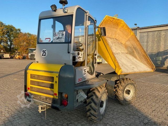 Andre WACKER Neuson, Dumper, Kabine, Straßenzulassung, 1,75m³
