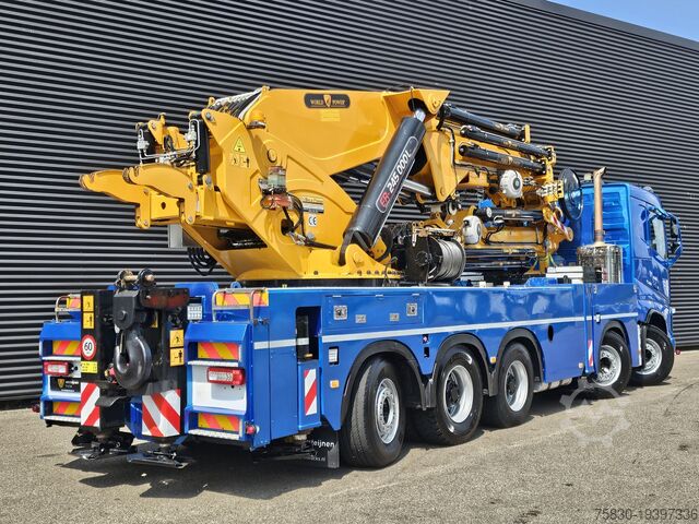Autokrāna kravas automašīna Volvo FH 540 10x4 / ERKIN 245.000 L 7+5 / WINCH