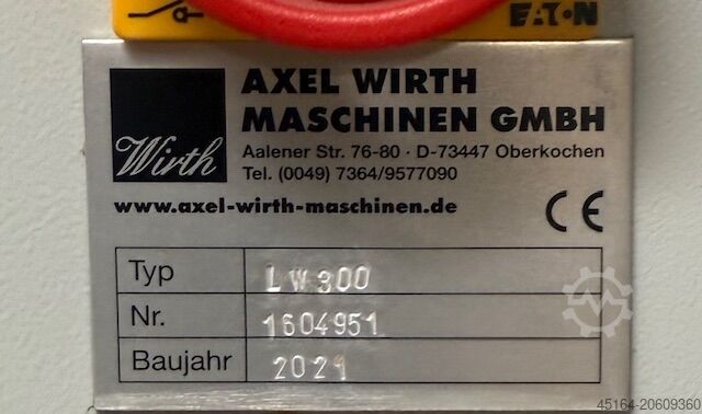 Alyvos tepimo mašina Axel Wirth LW 300