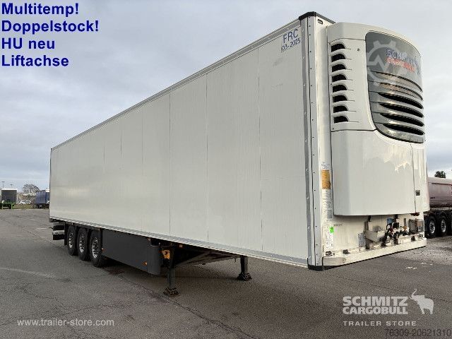 Poluprikolica hladnjača Schmitz Cargobull Tiefkühler Multitemp Doppelstock Trennwand