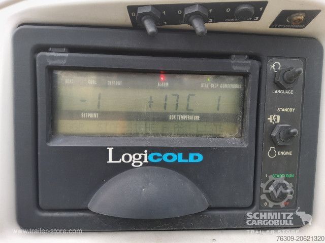Semirimorchio frigorifero Schmitz Cargobull Tiefkühler Multitemp Trennwand