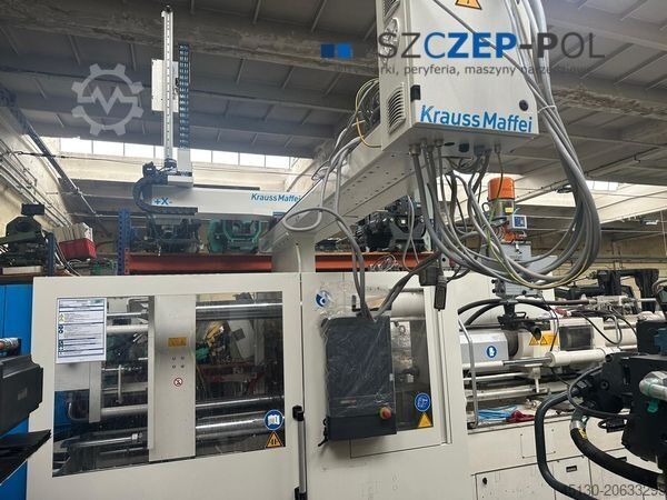 Enjeksiyonlu kalıp makinası KraussMaffei KM 200-1400 CX