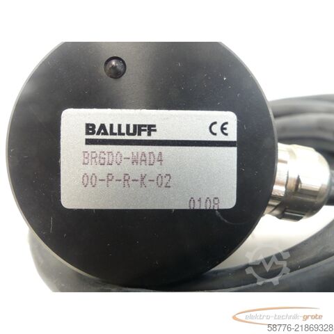Компонент Balluff BRGD0-WAD4 00-P-R-K-02 Drehgeber SN:0108 - ! -
