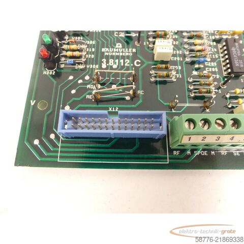 Hluti Baumüller LS 3.8112C Regler Platine